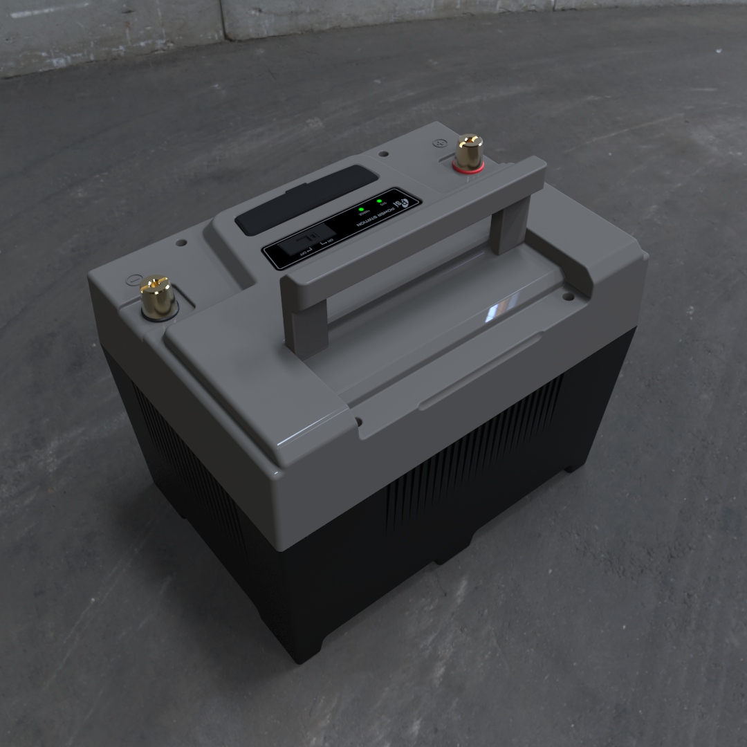 工业用电池外观设计