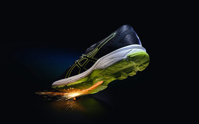 亞瑟士運動鞋商品攝影